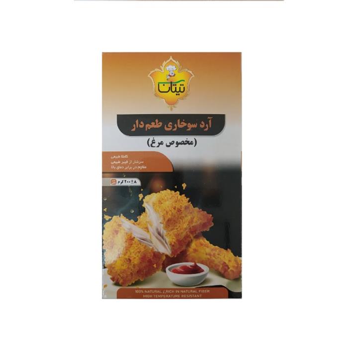 آرد سوخاری مرغ تیتان - 200 گرم